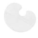 thumbnail image 1 of Capa De Peluquero Para Salón De Peluquería, Envoltura Para El Cuello, Para Teñir Champú, Color Blanco, 50 Uds., 1 of 3