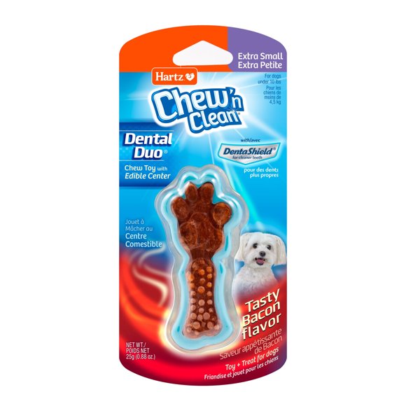 Juguete Hartz Chew n Clean Dental XS 25 g Bacon