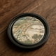 thumbnail image 4 of 1pc Chinese Style Tea Cup Coaster - Creative Printing Design Pad for Heat Insulation & Home Decoration, 4 of 4