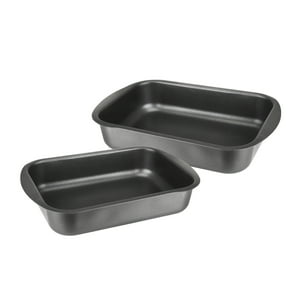 Fantuzzi - Bandejas Horno Alu. Gourmet 30X20 Cm + 25 X18 Cm