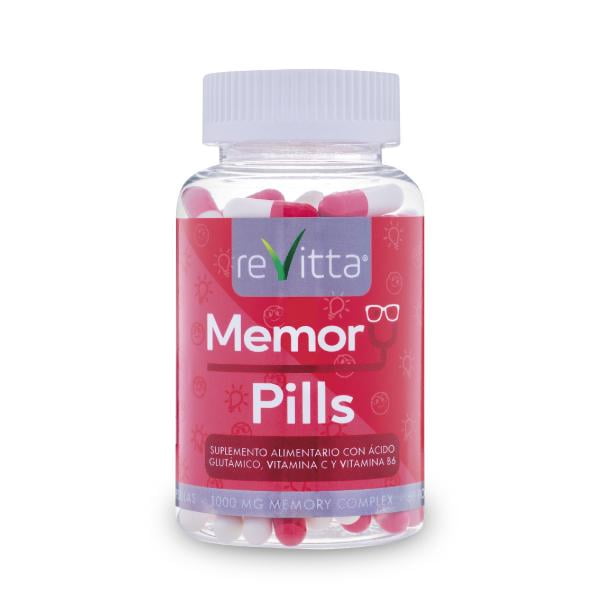 Revitta Wellness - Pastillas Para Memoria Y Concentracion Memory Pills 120 Cápsulas