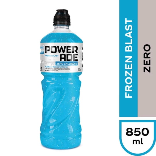 Bebida Isotónica Zero Frozen Blast 850 ml Powerade