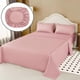 thumbnail image 1 of Juego De Sabanas 100% Algodón De King + 2 Funda Para Almohada 50x70cm Rosado, 1 of 3