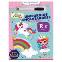 El Gato De Hojalata - Libro Juega Y Borra: Unicornios Encantadores