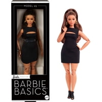 Muñeca De Coleccionista Barbie Basics Modelo 05 Con Cabello Castaño