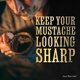 thumbnail image 3 of Protector de bigote THE VINTAGE GROOMING CO. Calavera plateada, 3 of 9