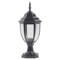 Magideal - Post De La Lámpara Al Aire Libre Reemplazo De Lámparas Al Aire Libre Elegante Corriente De Lámpara Decorativa Para El Paisaje Para El Patio De La Casa Negro