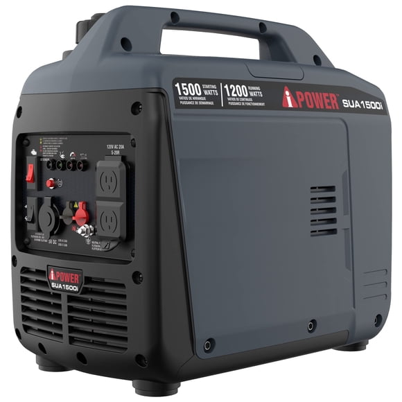 Generador portátil silencioso a gas A-iPower SUA1500i de 1500 W