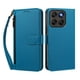 thumbnail image 1 of Funda Tipo Billetera para Motorola Moto G87/G77/G67 con Soporte y Bolsillo con Cierre Azul, 1 of 1