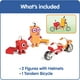 thumbnail image 2 of Figuras de aventura en bicicleta Toy hand2mind Numberblocks para una y dos personas, 2 of 3