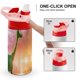 thumbnail image 4 of El buen dinosaurioBotella de Agua con Tapa Pop Top de Un Toque, Acero Inoxidable, a Prueba de Fugas, para Deportes, Botella Infantil rosa 12 oz, 4 of 6