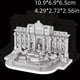 thumbnail image 1 of Metal Stainless Steel DIY Toy Assembled Building Model 3D Three-dimensional Game Puzzle Castle Model, 1 of 5