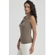 thumbnail image 4 of Polera Mujer Cuello Drapeado Café, 4 of 8