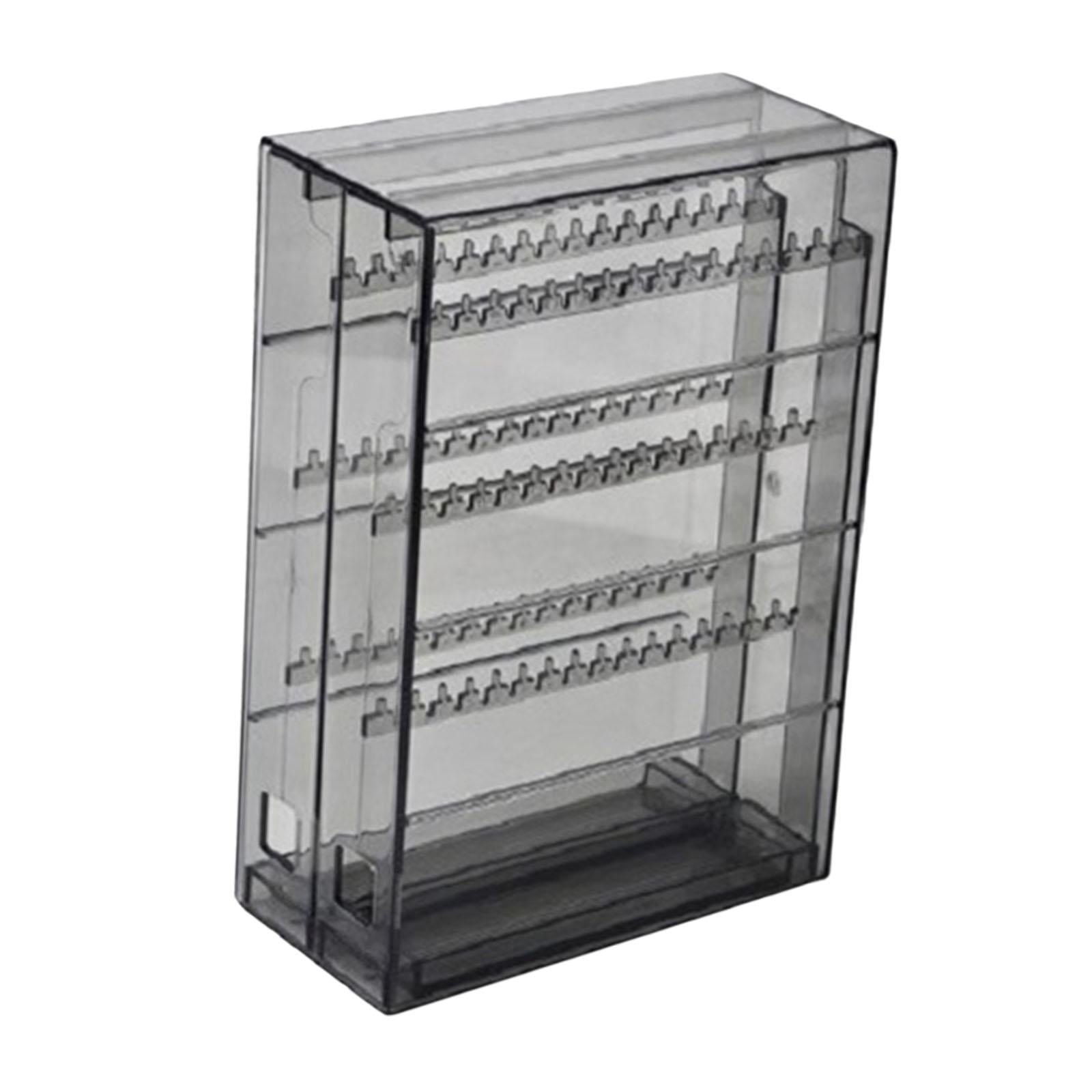 Magideal - Organizador De Joyas En Forma De Torre, Gran Capacidad, Resistente Al Polvo, Multifunción, Soporte Para Pendientes, Para Tienda, Decoración Del Hogar Negro