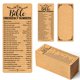 thumbnail image 1 of Marcadores VELATYVIO 120 uds 5.8 x 13.5 cm Papel kraft, 1 of 7