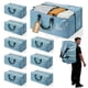 thumbnail image 1 of Bolsas de mudanza WORKPRO extra grandes, paquete de 8 unidades, color azul polvoriento, 1 of 8