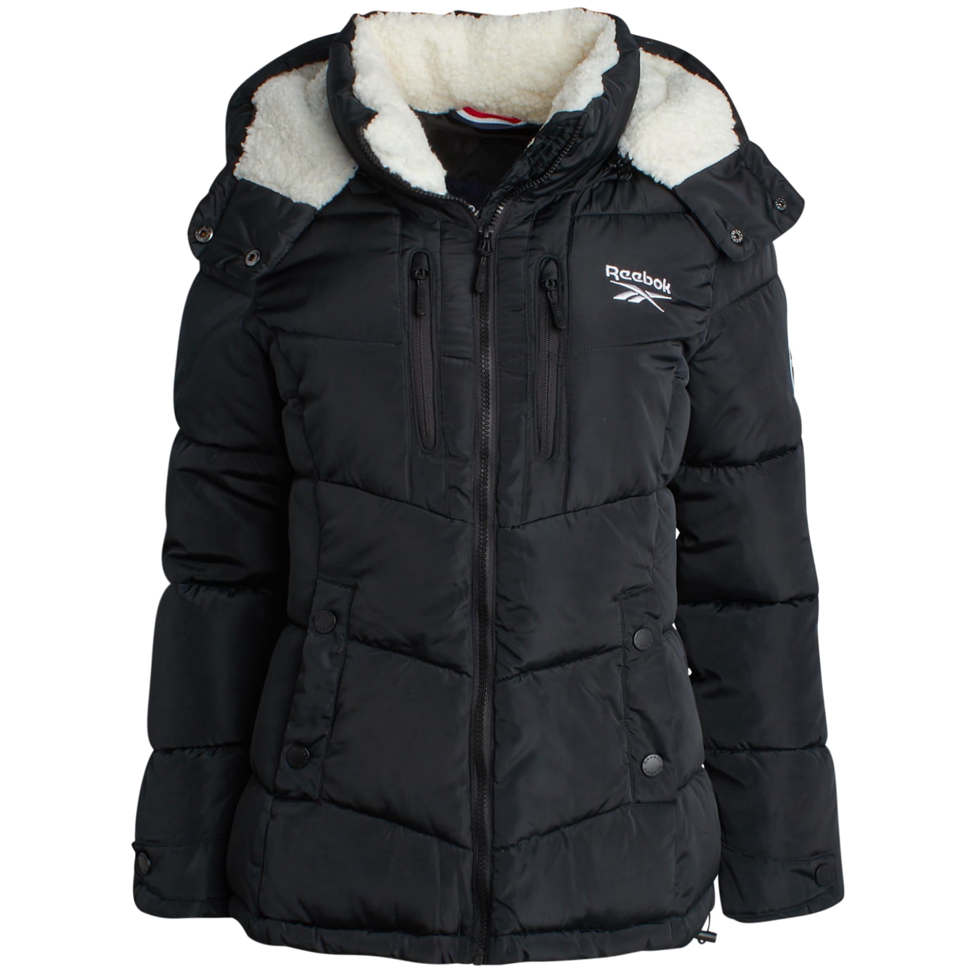 Chaqueta Acolchada Reebok Heavyweight Para Mujer Clásica Negra
