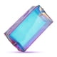 thumbnail image 2 of Set de 2 neceseres de maquillaje Boao 16 cm iridiscente TPU transparente, 2 of 7