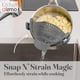 thumbnail image 3 of Colador de pasta de silicona con clip Kitchen Gizmo Snap N' Strain, 3 of 9