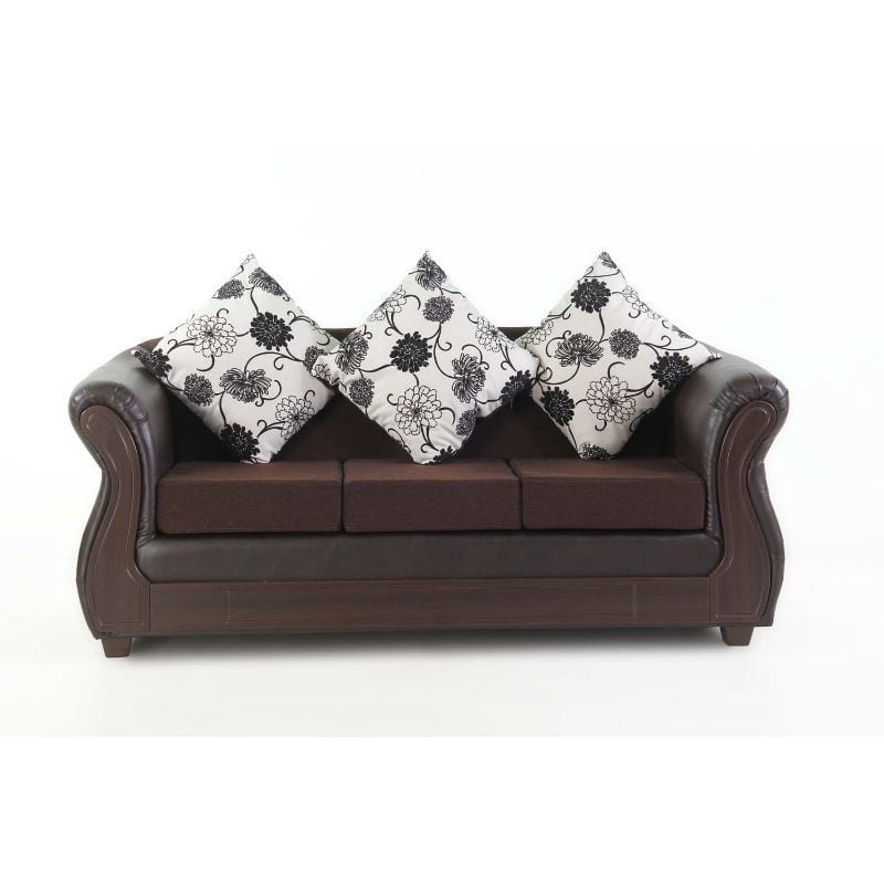 Kea - Sofá Rapsodia 3 Cuerpos Mixto Cafe