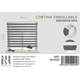 thumbnail image 1 of Cortina Enrrollable Duo Color Negro 80x200 Negro, 1 of 2