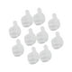 thumbnail image 2 of 10 Uds. Ganchos De Pared Para Pulgar Clip De Cable Auriculares Soporte De Cables Para Oficina En Casa Blanco, 2 of 3