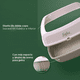 thumbnail image 3 of Arenero Gato Extension Anti Derrame Pala Caja Extra Grande Color Café, 3 of 3