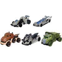 Toy Hot Wheels Jurassic World Dominion, Paquete De 5 Unidades, Escala 1:64