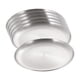 thumbnail image 2 of Paquete de 6 platos llanos de acero inoxidable, vajilla para camping, bandeja redonda para pizza, plato de acero inoxidable para exteriores para campi L, 2 of 5