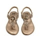 thumbnail image 2 of Sandalia Plana Dorado Casual Js57 Mujer, 2 of 3