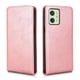 thumbnail image 1 of Funda tipo folio para Motorola Moto G64 5G con soporte magnético y protección para la cámara Oro rosa, 1 of 6