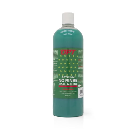 Optimum No Rinse Wash and Shine Versión 6 Edición Navidad - Aroma Festivo, jabón para lavado sin enj