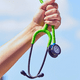 thumbnail image 3 of Fonendoscopio 3M™ Littmann® Classic III™ Acabado Smoke - Vástago Azul - Tubo Verde lima 5875, 3 of 3