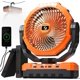 thumbnail image 1 of Ventilador de Camping Wavmill 3 en 1 48000 mAh Portátil Naranja Táctico, 1 of 8