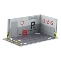 Magideal - Escena De Estacionamiento, Garaje De Automóviles Fundido A Presión, Garaje Subterráneo: 32 Fondos De Colección De Diseño De Modelos De Automóviles Fun 32008 Gris