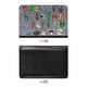 thumbnail image 3 of Alfabeto Lore Porta Pasaporte y Cartera de Viaje Premium de Cuero PU, Funda de Pasaporte Bloqueo RFID con Ranuras para Tarjetas de Crédito, Estuche para Libro de Pasaporte para Familia 10cm × 15cm, 3 of 6