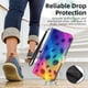 thumbnail image 5 of Funda cartera Motorola Edge 2022 bloqueo RFID diseño vaca highland girasol, 5 of 7
