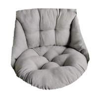 Magideal - Cojín De Repuesto Para Silla De Huevo, Cojín Colgante Para Silla De Huevo Para Patio, Cesta Colgante De Jardín Suave Gruesa, Cojín Para Asiento De , Gris