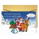thumbnail image 1 of Tarjeta de felicitación navideña COLINHELIN Funny Santa Merry Christmas, 1 of 7