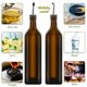thumbnail image 4 of Botella dispensadora de aceite Eispap, 1000 ml, vidrio, aceite y vinagre, 2 unidades, 4 of 6