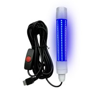 Ioensy - Luz Led Para Pesca Subacuática, Portátil, Para Atraer Peces Tipo Crappie, Luz Azul.
