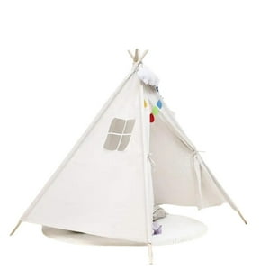 Figlio - Carpa Tipi Niños Infantil 160 Cm Blanca Juguete Decoracion