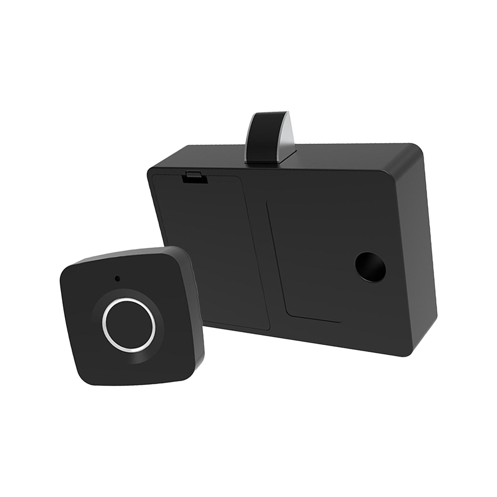 Magideal - Cerradura De Gabinete Con Huella Dactilar, Cerradura Oculta Para Cajón De Archivos, Armario, Fácil De Instalar, Seguridad Eléctrica Para Mesitas De No