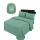 thumbnail image 4 of Juego De Sabanas 500 Hilos King Verde Claro, 4 of 4