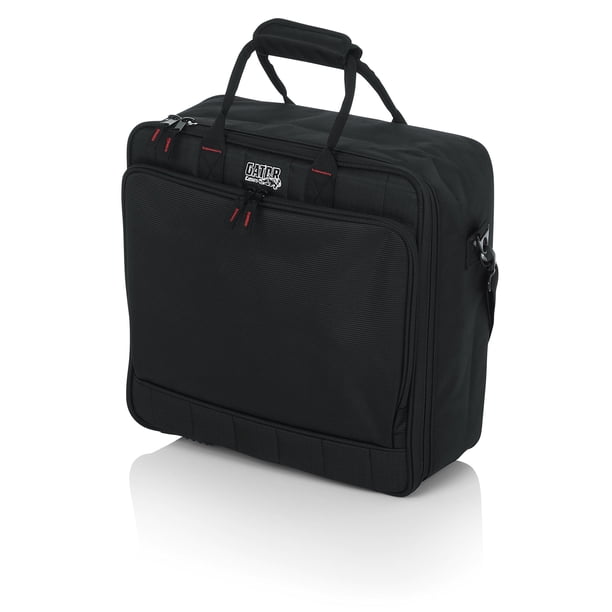 Bolsa mezcladora Gator Cases acolchada de nailon para transportar equipo de 15,5 x 15 x 5,5