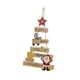 thumbnail image 1 of Letrero Navideño De Madera Para Colgar En La Puerta Principal, Diseño De Papá Noel, Ideal Para Decorar El Jardín., 1 of 5