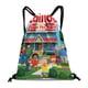 thumbnail image 1 of Caillou Mochila de Cuerdas para Deportes y Gimnasio, Bolsa de Cuerdas Resistente al Agua, Bolsa Cinch, 30×40cm, 1 of 6