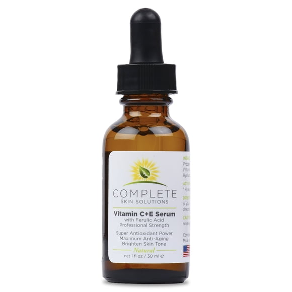 Sérum COMPLETE SKIN SOLUTIONS Natural Vitamina C E 30 ml