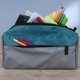 thumbnail image 4 of Estuche para lápices Five Star 20x10x8 cm Gris/Turquesa de 9 bolsillos, 4 of 8