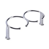 Magideal - Portavasos Para Barco Portabotellas De Agua Portavasos Versátil Para Remolques, Vehículos Recreativos, Embarcaciones Marinas, Accesorios Para Yates , Doble